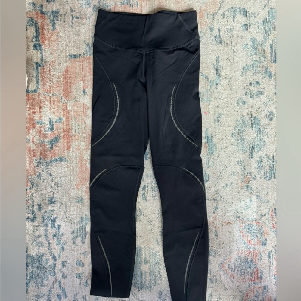 Black Lululemon Leggings, Size 4